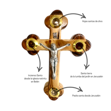 Load image into Gallery viewer, Olive Wood Cross