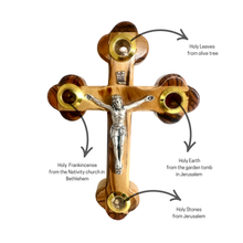 Load image into Gallery viewer, Olive Wood Cross