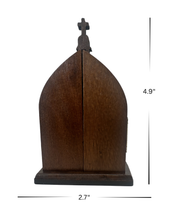 Load image into Gallery viewer, Mother Thrice Admirable of Schoenstatt Wooden Shrine with Doors