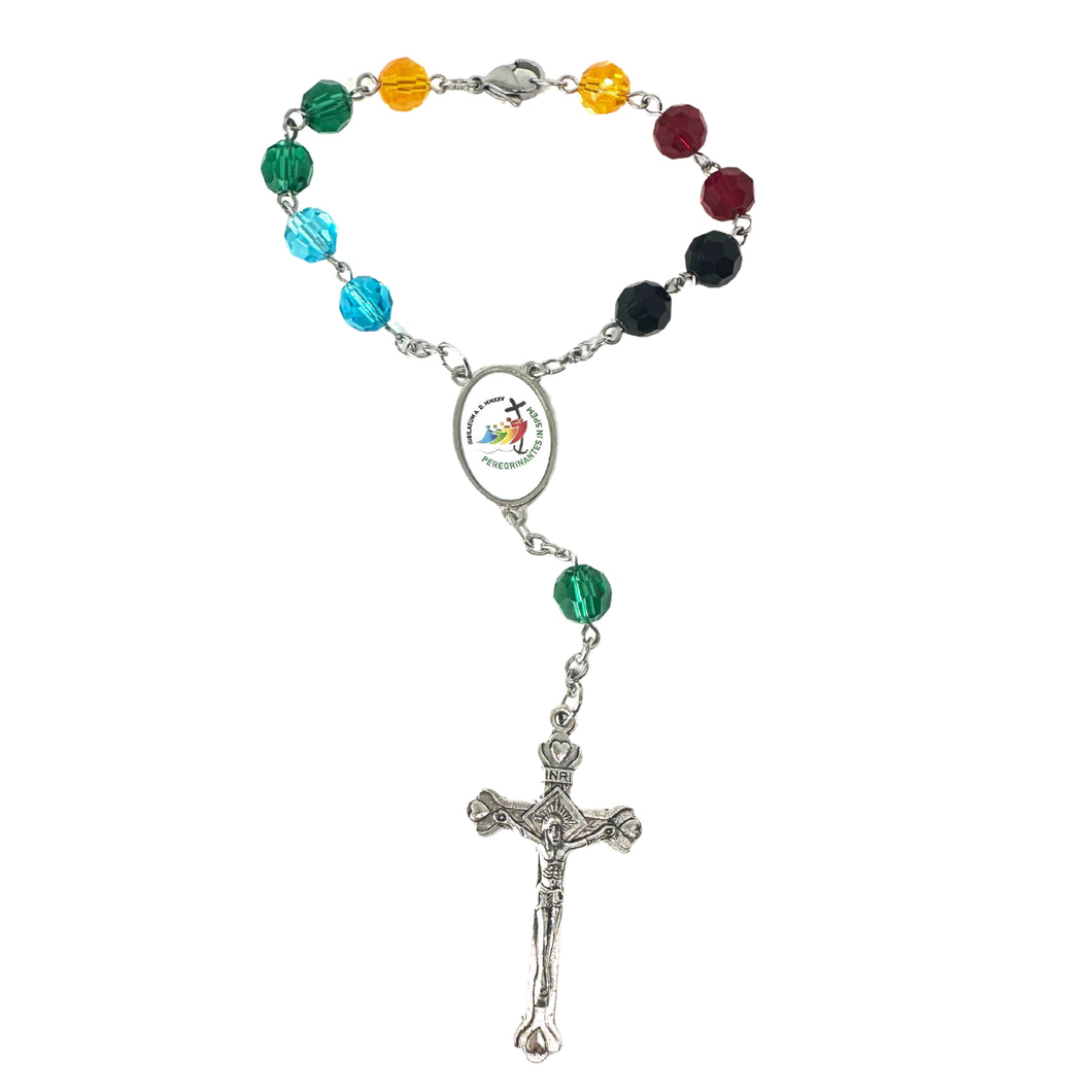 Jubilee 2025 Rosary Bracelet