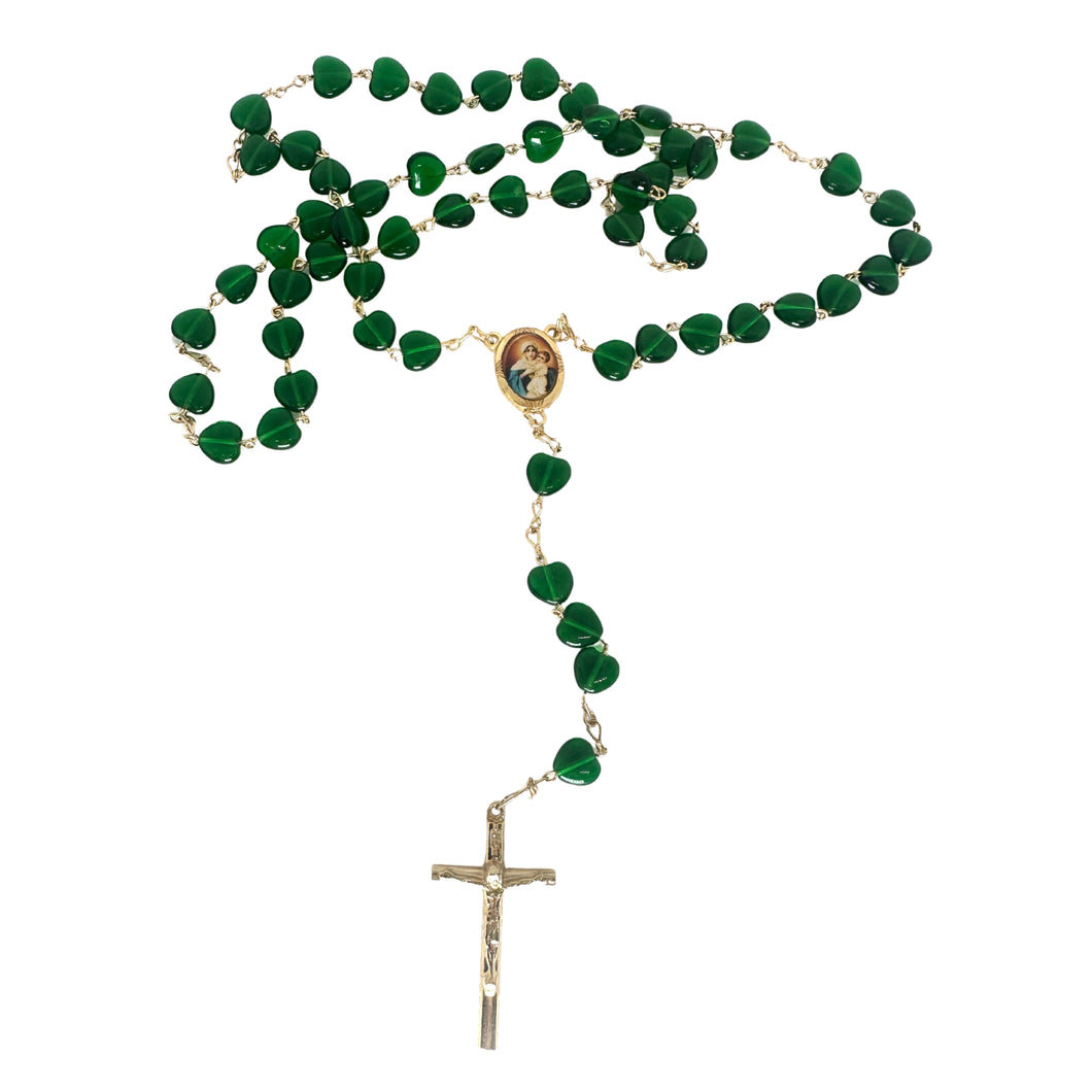 Catholic Rosary With Schoenstatt Symbols