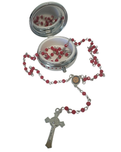 Load image into Gallery viewer, Holy Spirit Rosary in Metal Case
