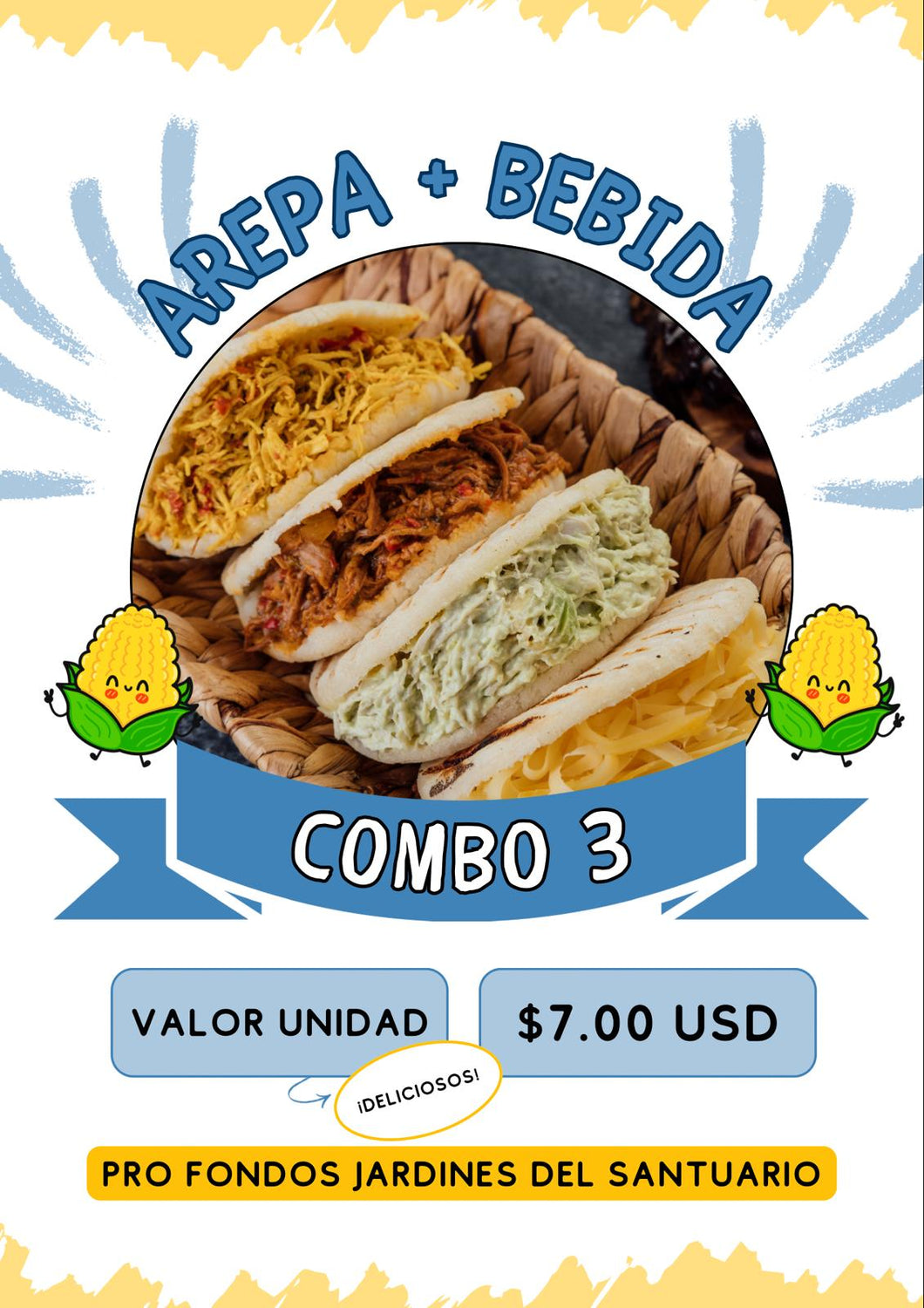 COMBO AREPA - Hora Mariana