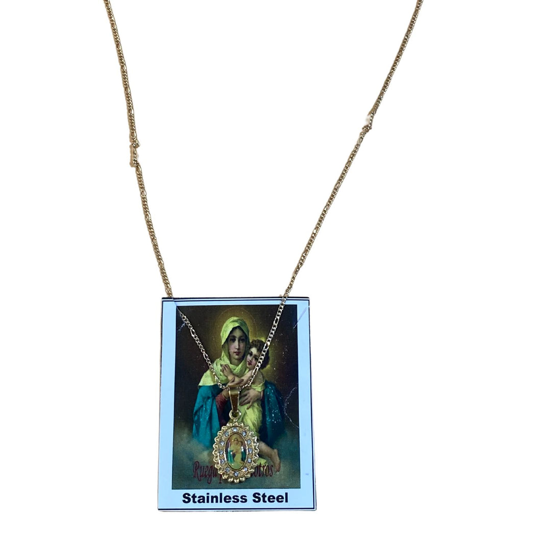 Necklace with Our Lady of Schoenstatt