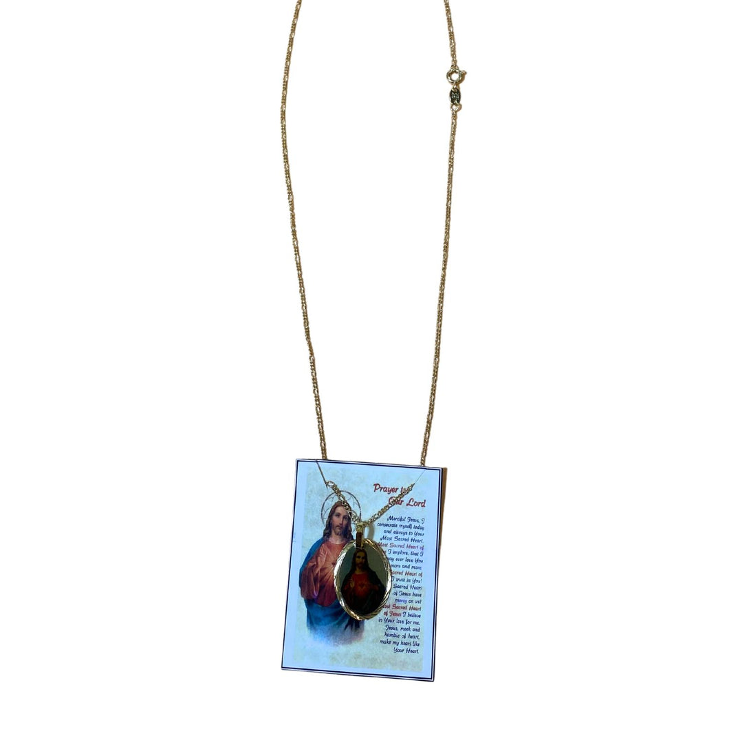 Necklace with Prayer of Our Lord