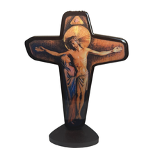 Load image into Gallery viewer, Unity Cross - Pedestral ,Wall Decor Option.
