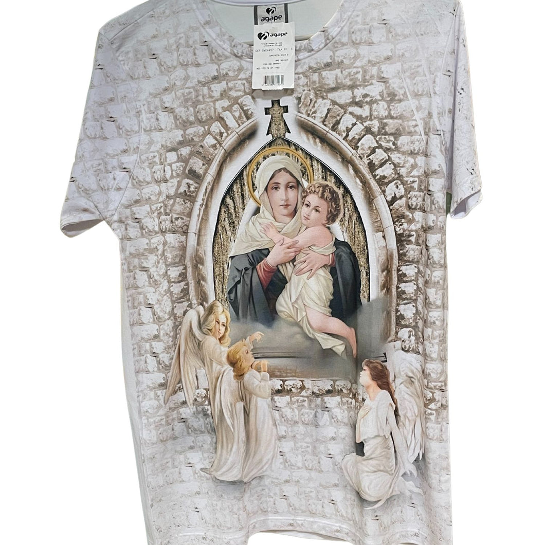 T-Shirt with Our Lady of Schoenstatt