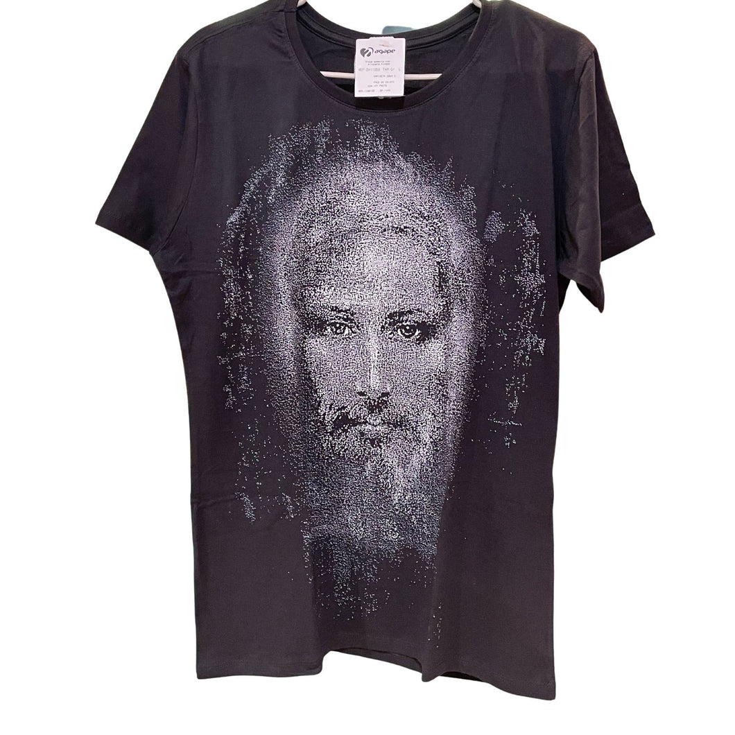T-Shirt with Sacred Heart Jesus