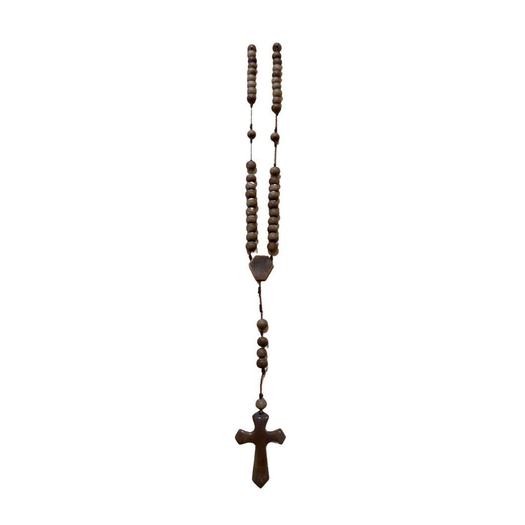 Wood Catholic Rosary