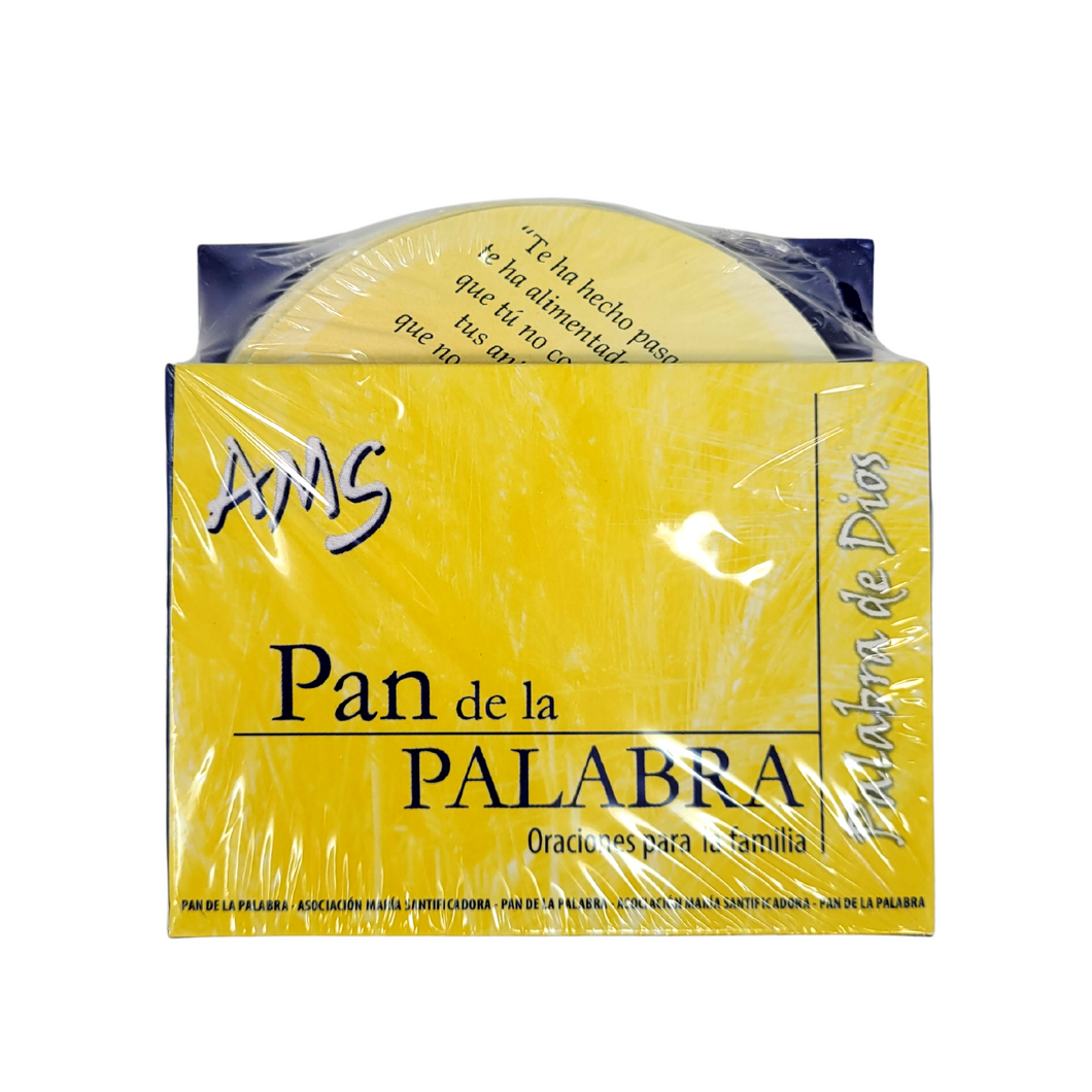 Coster for Glasses. With Biblical Quotes. Pan de la palabra.