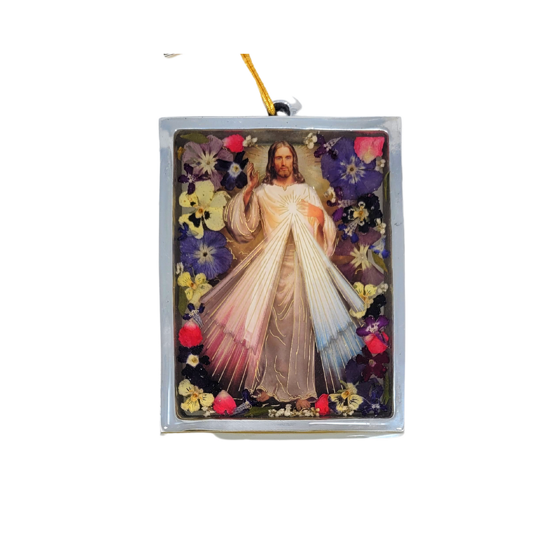 Framed Jesus of The Divine Mercy Image for Wall Decoration