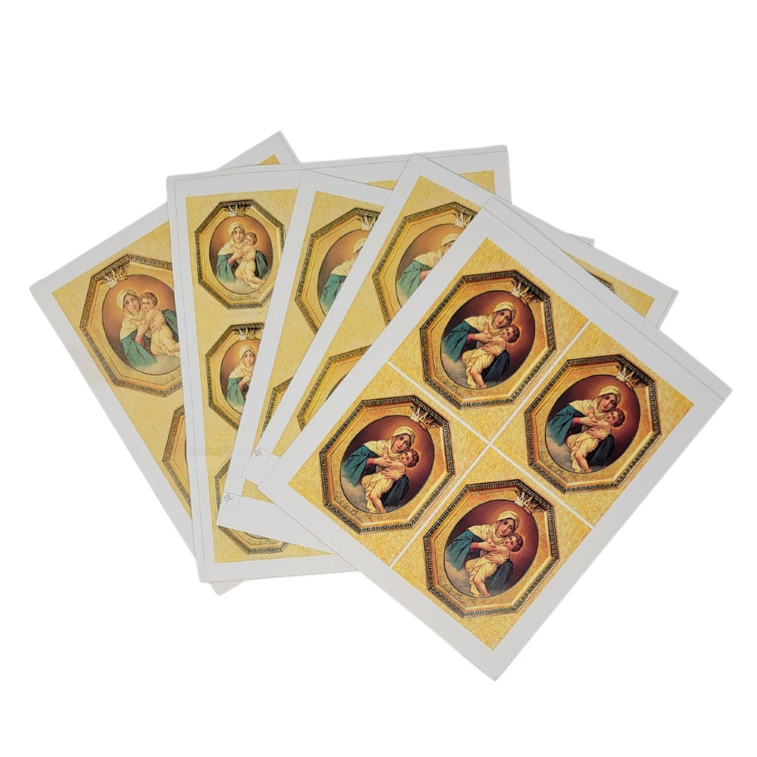 Our Lady of Schoenstatt Image Stickers