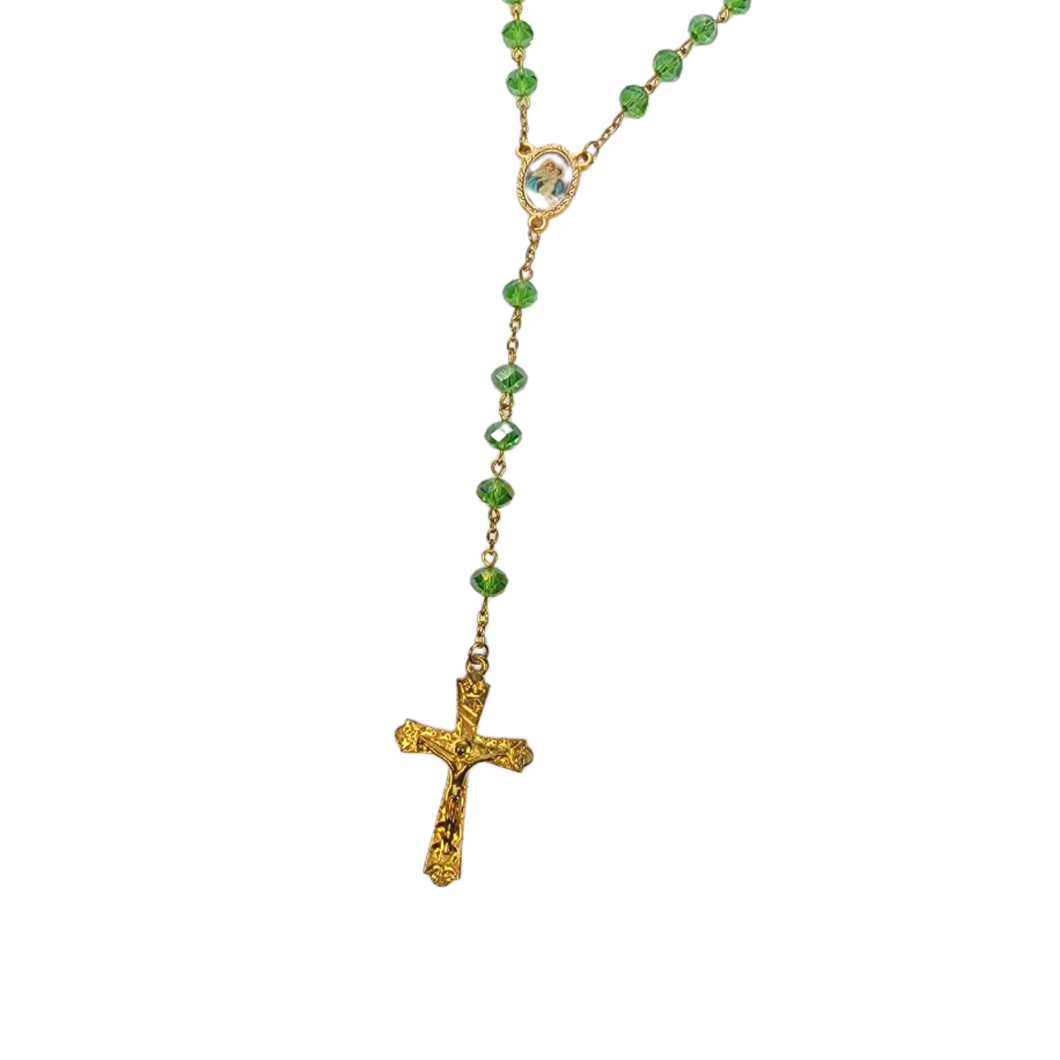 Catholic Rosary With Schoenstatt Symbols