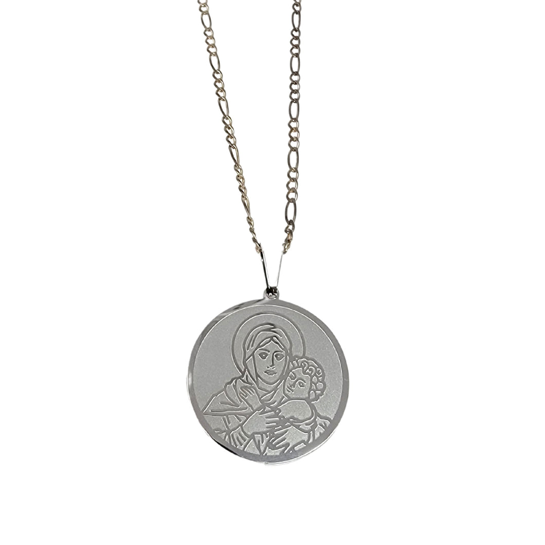 Religious Inspirational Necklace with Schoenstatt Holy Symbols