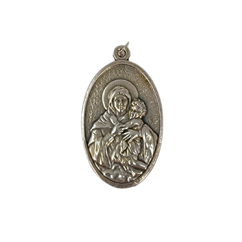 Religious inspirational Medal to wear on a chain or lace