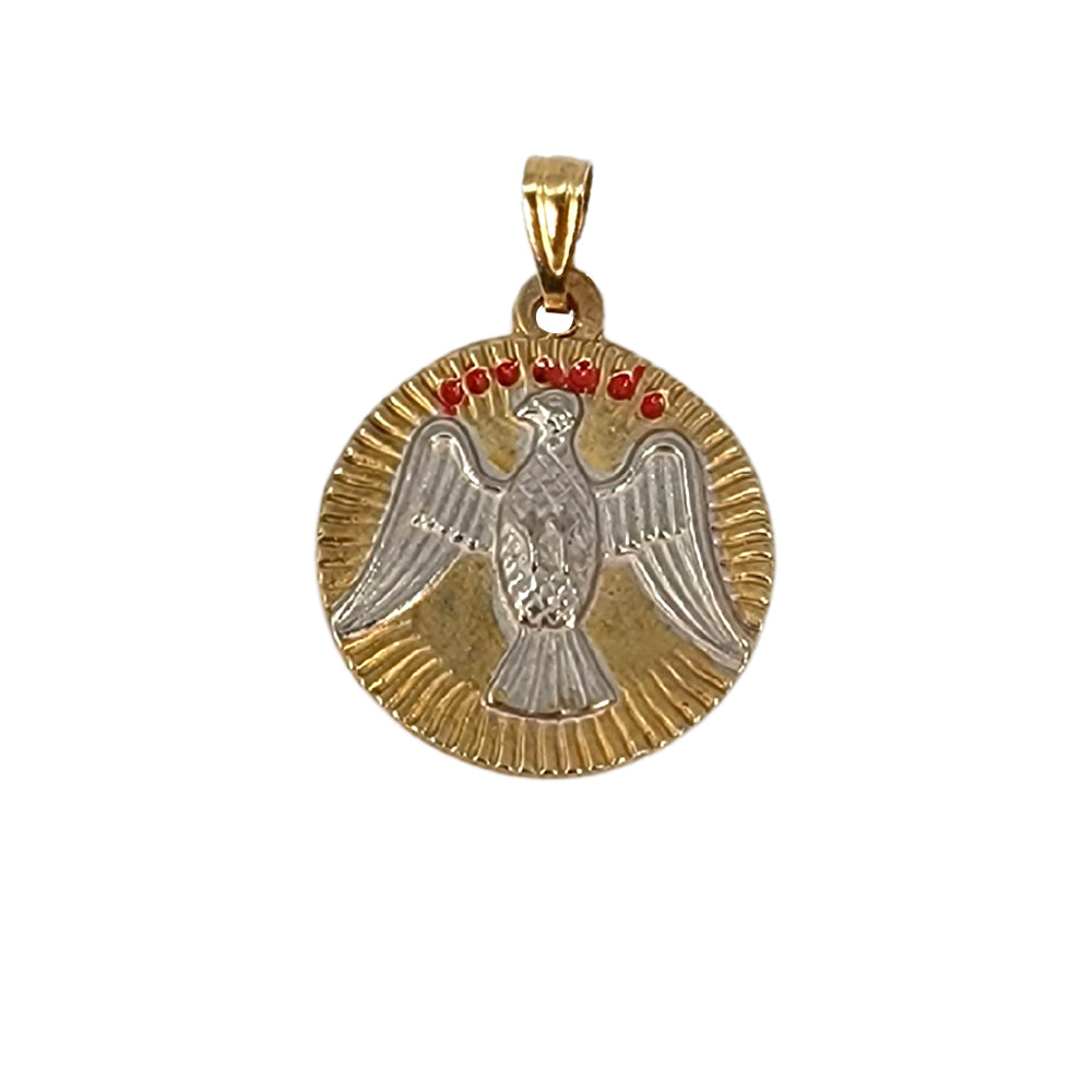 Holy Spirit Medal to wear on a chain or lace