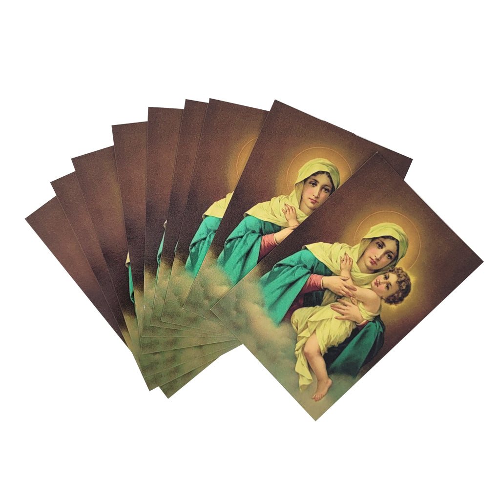 Our Lady of Schoenstatt cards with Consecration and Confidence prayers.