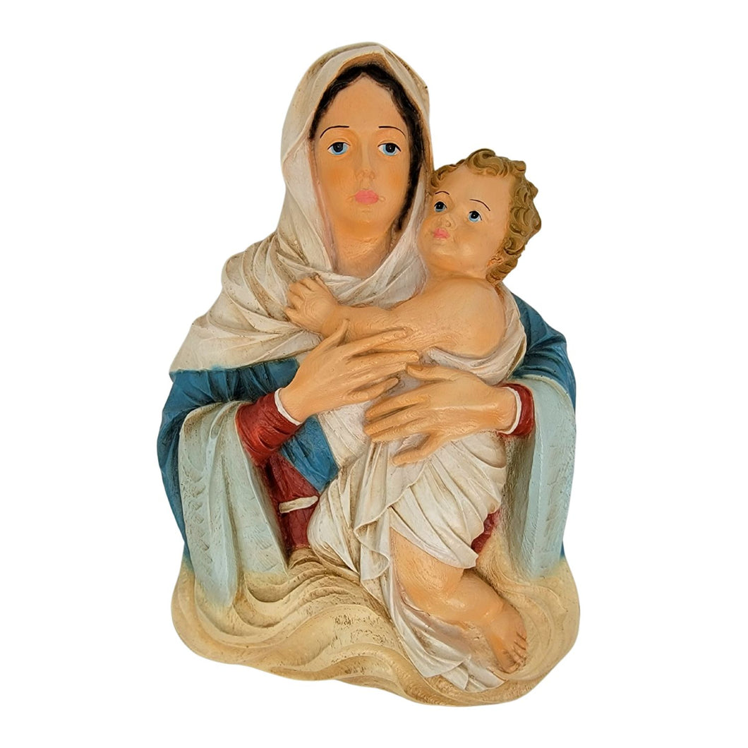 Mother Thrice Admirable, Queen and Victress of Schoenstatt image in resin. Size: 12x8 inch.